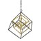 Z-Lite Euclid 3 Light Chandelier, Olde Brass + Bronze 457-3OBR-BRZ - alternate 4